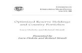 Optimized Reserve Holdings and Country Portfolios Optimized Reserve Holdings and Country Portfolios