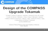 Design of the COMPASS Upgrade Magnetic field [T] < 2.1 Triangularity ~ 0.4 Elongation < 1.8 Pulse length