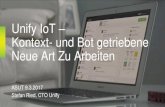 Unify IoT Kontext- und Bot getriebene Neue Art Zu Arbeiten 2017-03-10¢  Kontext- und Bot getriebene
