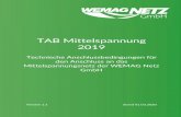 TAB Mittelspannung 2019 - wemag-netz.de TAB Mittelspannung 2019 Technische Anschlussbedingungen f£¼r
