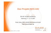 Das Projekt NDS-AAI 0-1 Oktober 2007 (c) DAASI l Das Projekt NDS-AAI ZKI-AK Verzeichnisdienste, Hamburg,