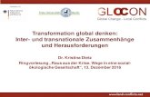 Transformation global denken: Inter- und ... Transformation global denken: Inter- und transnationale