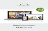 Betriebsmanagement mit GS-Service 2019-04-09¢  passt GS-Service individuell an Ihre vielf£¤ltigen Anforderungen