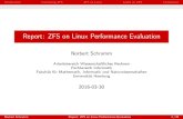 Report: ZFS on Linux Performance Evaluation ... Report: ZFS on Linux Performance Evaluation NorbertSchramm