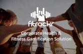 Corporate Health & Fitness Gamification Aktivit£¤ts-und Gesundheitsverhalten. ¢â‚¬¢ >1.000 teilnehmendePersonenin
