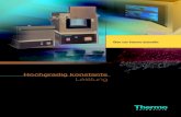 Hochgradig konstante Leistung - Thermo Fisher Scientific 4 Kammerأ¶fen 5 Steuerungstypen Thermo Scientific