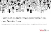 Politisches Informationsverhalten der Deutschen ... Aktuelle und potentielle Nutzung sozialer Medien
