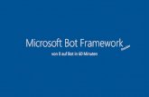 Microsoft Bot Framework - prodot GmbH 1/26/2017 آ  Microsoft Bot Framework Bot Builder SDK Client-Libraries
