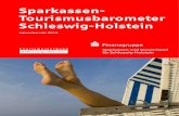 Sparkassen- Tourismusbarometer Schleswig-Holstein ... Das Sparkassen-Tourismusbarometer Schleswig-Holstein