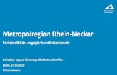 Metropolregion Rhein-Neckar - demographie- Rhein-Neckar e.V. Geschأ¤ftsstelle Verband Region Rhein-Neckar
