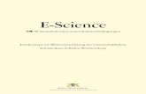 E-Science - idw Open Access 4. Forschungsdatenmanagement 5. ... E-SCIENCE lأ¶sen, sind jetzt gأ¤nzlich