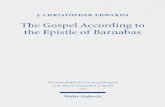 The Gospel According to the Epistle of Barnabas ... north shore of Staten Island from 2006 to 2015.