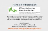 Fachbereich 2 / Elektrotechnik und Angewandte ... Herzlich willkommen! Fachbereich 2 / Elektrotechnik