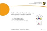 Audit berufundfamilie am Beispiel des Landratsamt Erlangen ... moderne Arbeitswelt umzusetzen Anleitung