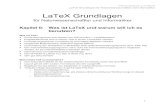 LaTeX Grundlagen - RNA Bioinformatics & High-Throughput ... LaTeX-Standardklassen richten sich nach