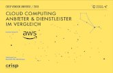 CLOUD COMPUTING ANBIETER & DIENSTLEISTER IM VERGLEICH crisp vendor universe |cloud computing anbieter
