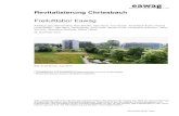 Revitalisierung Chriesbach - Eawag 2015-05-12آ  nicht abgeschlossen und wirdkoordiniert mit den Revitali