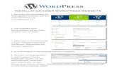 Installation einer Wordpress Webseite - Lightaspect 2017-01-27آ  Installation einer Wordpress Webseite