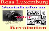 Rosa Luxemburg Sozialreform oder Revolution? Buecher/Loxemburg/Sozialreform آ  Rosa Luxemburg, Sozialreform