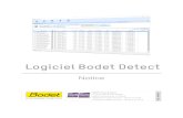 Notice utilisation et installation logiciel BODET Detect â€“ Le bouton آ« Charger une config آ» permet