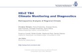 HErZ TB4 Climate Monitoring and Diagnostics HErZ TB4 Climate Monitoring and Diagnostics Retrospective