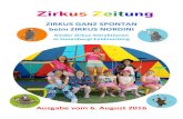 Kinder Zirkus Attraktionen in Hasenbergl-Feldmoching Lecker, lecker, lecker: Die Zirkuskantine Rekord,