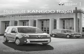 Renault KANGOO Rapid 2020-01-07آ  KANGOO RAPID KANGOO RAPID MAXI PREIS BASIS EXTRA EXTRA AUSSTATTUNG