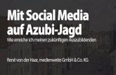 Mit Social Media auf Azubi-Jagd - Binkos Social Media Profil: Was ist zu beachten 1. Strategie (Zielgruppe,