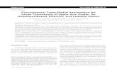 Percutaneous Trans-Radial Intervention for Acute Thrombosis ... ... Vascular Medicine Percutaneous Trans-Radial