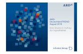 ARD-DeutschlandTREND: August 2016 - Tagesschau 5 ARD-DeutschlandTREND: August 2016 68 66 75 46 59 47