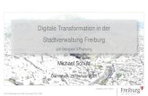 Digitale Transformation in der Stadtverwaltung Freiburg Digitale Transformation OnlineZugangsGesetz