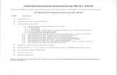 Jahreshauptversammlung 06.01 JHV 2018.pdfآ  Gruppe 3.3 Jahresbericht der Gerأ¤te-und Hydrantenwartin