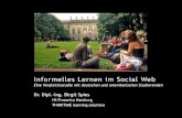 Informelles Lernen im Social Web