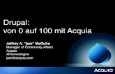 Drupal: Von 0 auf 100 mit Acquia
