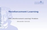 Reinforcement Learning Das Reinforcement Learning-Problem Alexander Schmid