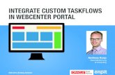 WebCenter Portal - Integrate Custom Taskflows