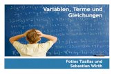 Vortrag variablen terme und gleichungen