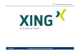 Xing optimal nutzen (Studium Generale)