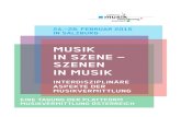 Tagungsprogramm: Musik in Szene - Szenen in Musik