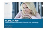 PL/SQL in ADF - doag.org  DOAG Development 2012: Jrgen Menge - Oracle ADF - bestehende