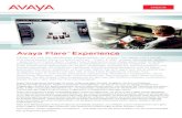 Avaya Flareâ„¢ Experience