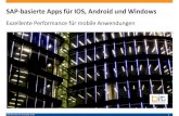 B&IT-Brosch¼re: SAP-basierte Apps mit IOS / iPad, Android und Windows