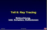 Helwig Hauser Teil 8: Ray Tracing Beleuchtung, inkl. Schatten, Reflexionen