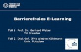 Barrierefreies E-Learning