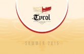 Prospket Sommer 2015 - Hotel Tyrol am Haldensee