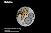 Deloitte-Studie zur Schweizer Uhrenindustrie 2016
