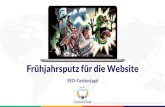 SEO Campixx 2016 - Fr¼hjahrsputz f¼r die Website (SEO Geisterjagd)