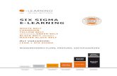 Q-LEARNING Six Sigma DMAIC E-LEARNING .inhaltsverzeichnis six sigma dmaic 3 six sigma e-learning 4 six sigma campus 6 six sigma distance coaching 7 e-learning six sigma white belt