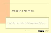 Museen und Wikis