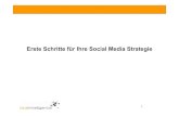 Erste Schritte f¼r Ihre Social Media Strategie